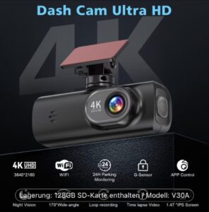 135 01 dashcam (modell v30a)