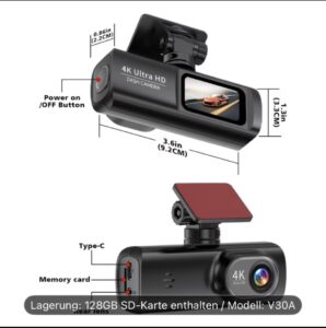 135 02 dashcam (modell v30a)