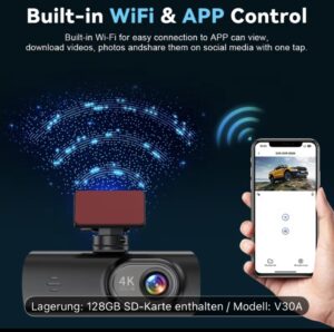 135 04 dashcam (modell v30a)