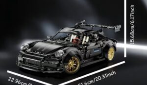 102 01 sportwagen schwarz (2066 teilig)