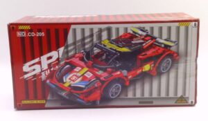 104 roter hengst rennwagen