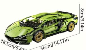 107 01 supercar grün (1280 teilig)