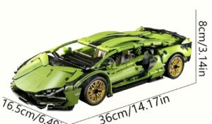 107-01 Supercar Grün (1280-teilig)