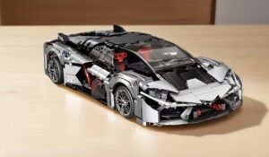 111 sportwagen silbergrau (1345 teilig)