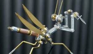 130 01 metall gottesanbeterin