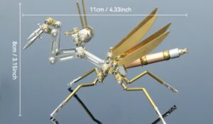 130 03 metall gottesanbeterin