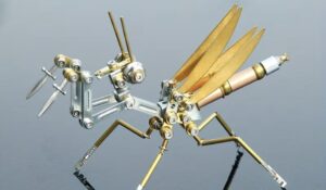 130 metall gottesanbeterin