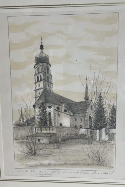 157-01 Litho-Kolumbanskirche Rorschach