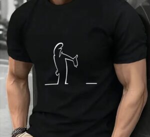 40-02 T-Shirt motzende La Linea (M)