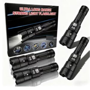 76-05 LED Taschenlampe (schwarz)