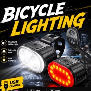 89.1-01 Elektronik Fahrradlichter Set (2-er Set)