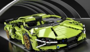 92-02 Supercar-Grün (1298-teilig)
