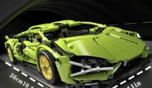 92-04 Supercar-Grün (1298-teilig)
