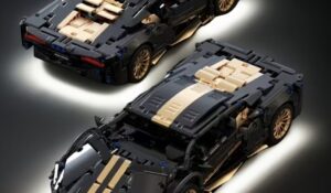 98 supercar schwarz gold (1280 teilig)